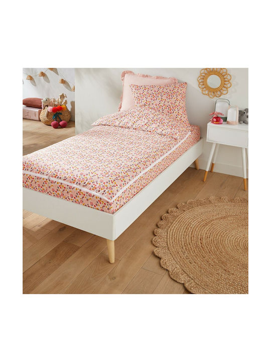 La Redoute Interieurs Chitare electrice Pătură pentru copii Single cu Fășii de pernă Pink 160x190buc