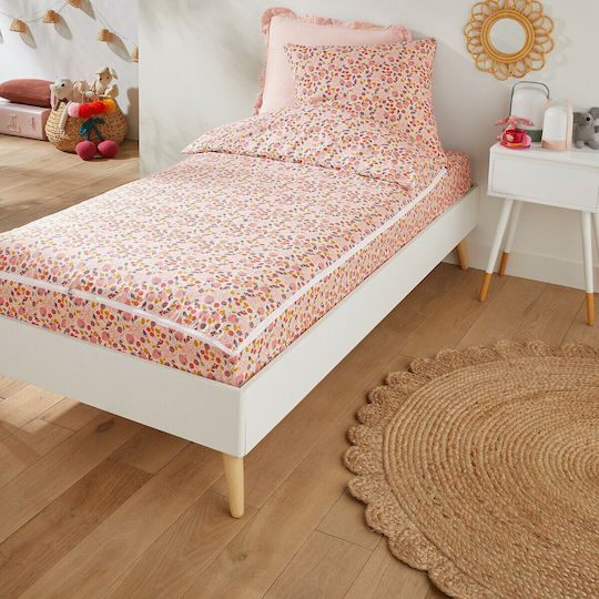 La Redoute Interieurs Chitare electrice Pătură pentru copii Single cu Fășii de pernă Pink 160x190buc
