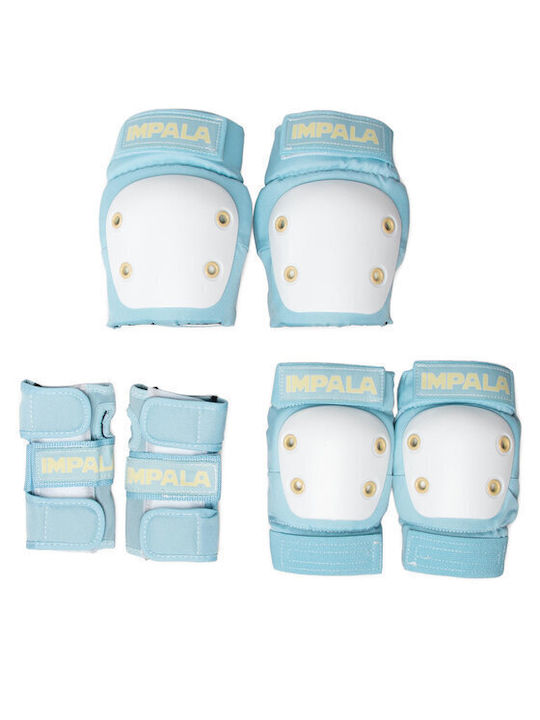 Impala Children's Knee Pads for Rollers Blue