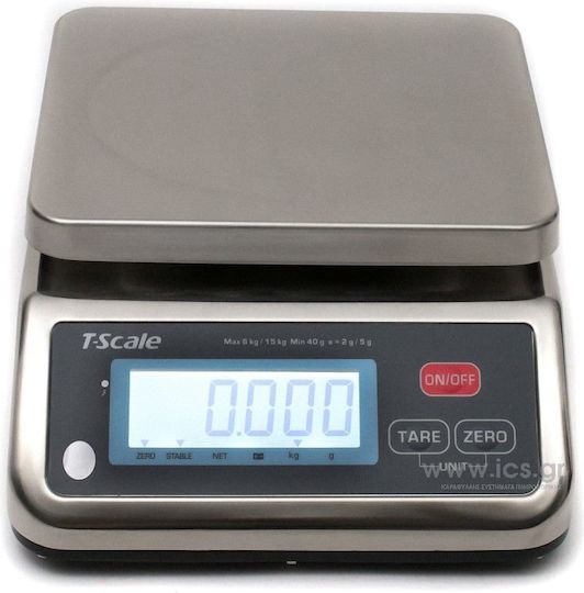 T-Scale S29 Mr D Ζυγαριά Πάγκου με Ικανότητα Ζύγισης 6kg
