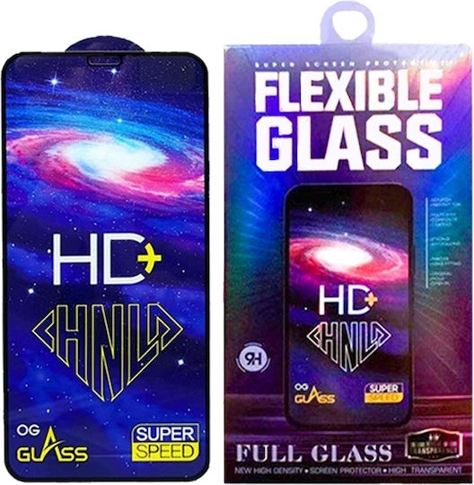 Full Face Tempered Glass Μαύρο (Galaxy Note 10 Lite)