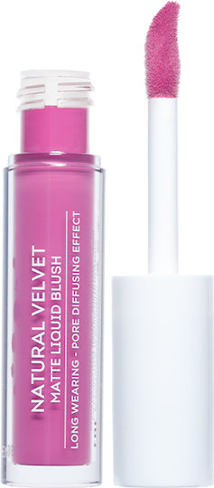 Seventeen Natural Velvet Υγρό Κραγιόν Velvet 08 Pink 5ml