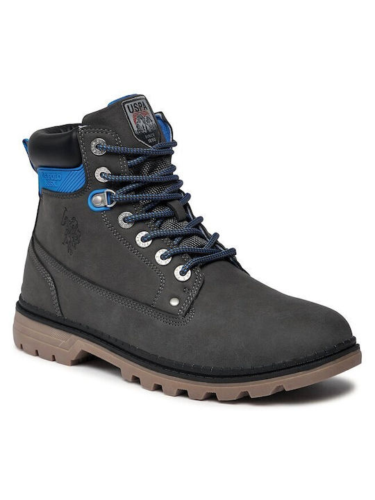 U.S. Polo Assn. Gray Men's Boots
