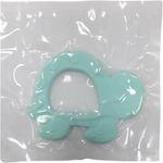 Kaichi Turtle Teething Ring made of Silicone for 6 m+ Mint 1pcs