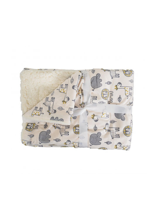 Cangaroo Pătură Pepinieră Swaddling pături Bej 75x105cm.