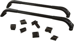 Hermes Roof Bars Aluminum Gs2 (with Roof Rack Legs) Black