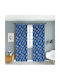Disney Kids Rod Pocket Curtain Blue TS112-1 140x290cm