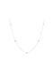 Necklace from Gold 14K with Pearls