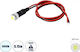 GloboStar LED 12V 0.15W Ψυχρό Λευκό Υψηλής Ισχύος SMD LED Φ0.7 x Υ2.3cm - Dimmable 1τμχ 81482