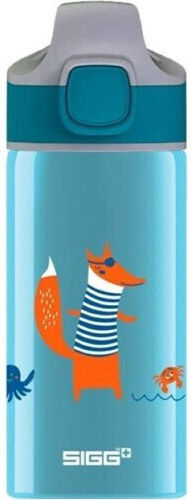 Sigg Παιδικό Παγούρι Αλουμινίου με Pop-Up Καπάκι Γαλάζιο 400ml