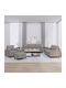 Set de Sufragerie 3 Scaune & 2 Scaune & Fotoliu & Scaun & Taburet Taupe