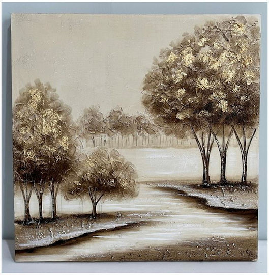 Zen Collection Gemälde auf Leinwand 60x60cm