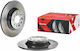 Brembo Brake Disc Rear 1pcs for Audi A3 Seat Alhambra Skoda Kodiaq Volkswagen Arteon