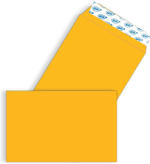 Skag Set of Envelopes Bag Type with Adhesive 250pcs in Yellow Color