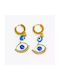 Earrings Hoops made of Steel Gold Plated