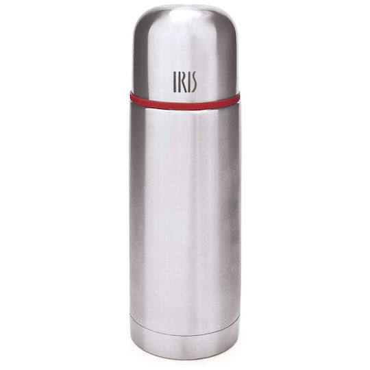 Iris Barcelona Termo Μπουκάλι Θερμός Ανοξείδωτο 350ml Ασημί