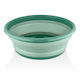 Folding Basin Round 32x32cm. Silicone Capacity 5lt Green