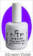 N&M Nails Ημιμόνιμο Βερνίκι Νυχιών neon violet 36 15ml
