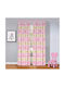 Disney Παιδική Κουρτίνα Hello Kitty HK6256 με Τιράντες Ροζ 140x290εκ.