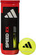 adidas Speed Rx Balls Μπαλάκια Padel 3τμχ