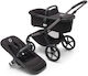 Bugaboo Fox 5 Ρυθμιζόμενο Καρότσι Μωρού Kατάλληλο για Nεογέννητο Graphite Midnight Black