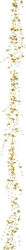 Lianos Weihnachtsgirlande Gold