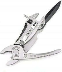 Korbi Multi-tool Silver with Blade made of Steel