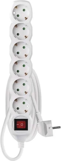 Emos Power Strip 6 Positions with Switch and Cable 1.5m