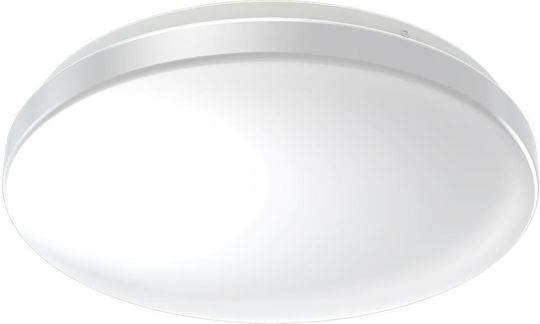 Ledvance Ceiling Mount Light Bathroom White with Integrated LED