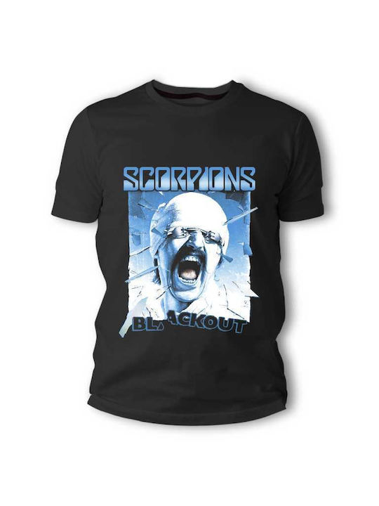 Frisky T-shirt Scorpions Μαύρο