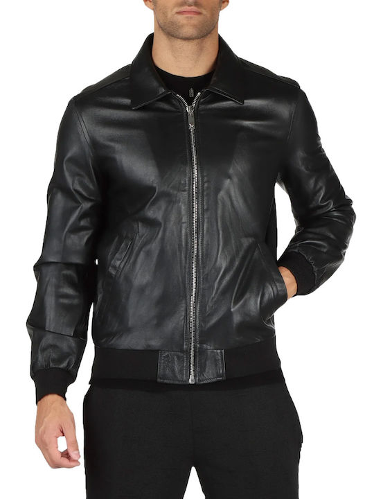 John Richmond Herren Winter Jacke Lässig Black