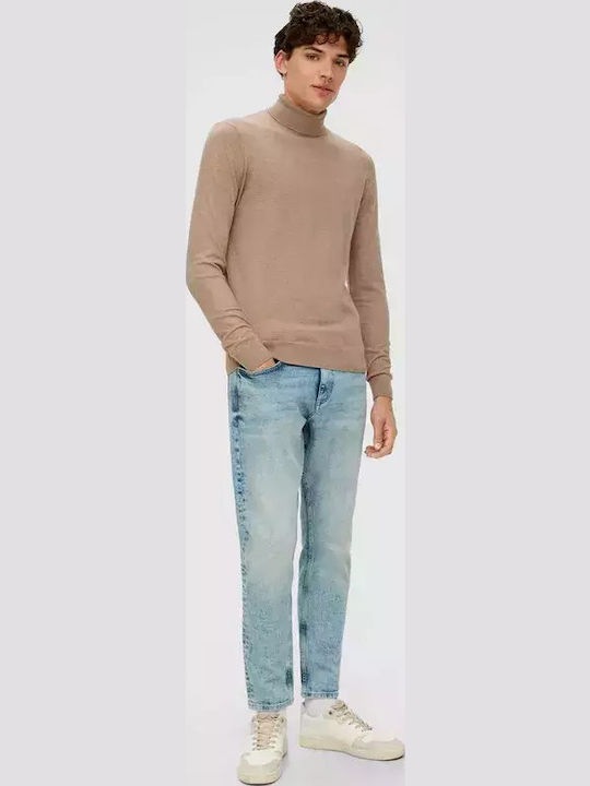 Пуловер с дълъг ръкав Sand Beige
