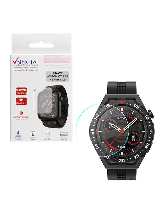 Volte-Tel 2.5d Full Glue Full Tempered Glass for the Huawei Watch GT