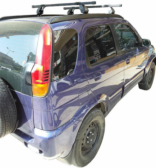 Hermes für Daihatsu Terios (mit Dachträgerfüßen) Schwarze