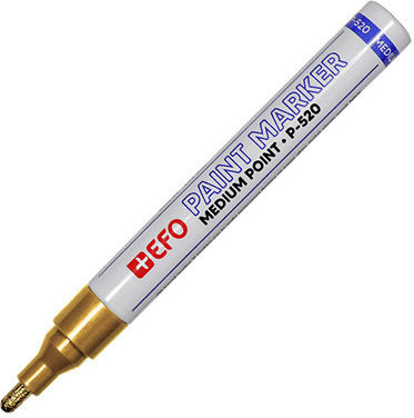 +Efo Permanent Marker Gold