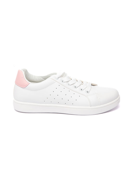 Malesa Damen Sneakers WhitePink