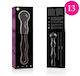 Ibiza Γυάλινο Dildo Ροζ 18cm