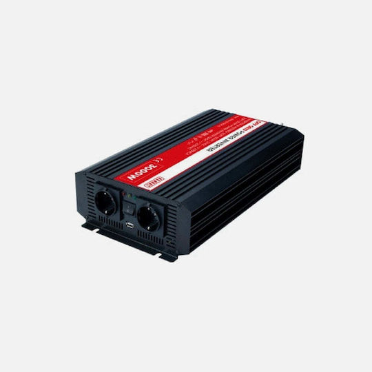 GBC GBC Trotopoiimenou Hmitoton Inverter Ischys 3000W me Tasi Eisodou 12V