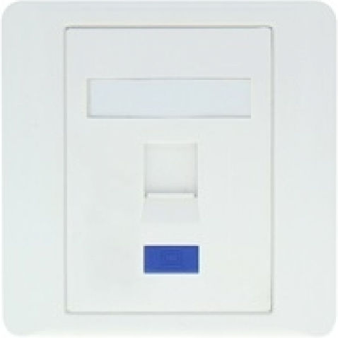 Lancom Μετώπη Πρίζας Δικτύου-Τηλεφώνου 01.075.0082 5τμχ