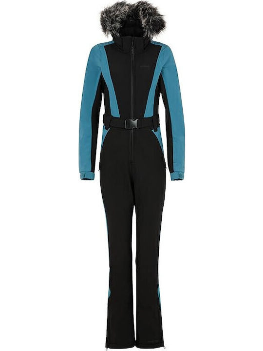 Protest 4610132-290 Γυναικεία Ολόσωμη Φόρμα Σκι & Snowboard Soft Shell Μαύρη