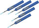 Fluke Networks Quick Clean Cleaner 1\.25 Mm Fiber 5 Pack Measuring Tools Accessory