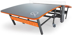 Teqball Πτυσσόμενo Τραπέζι Ping Pong Εξωτερικού Χώρου