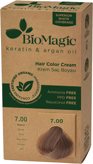 BioMagic Βαφή Μαλλιών 7.00 - Blonde 60ml