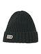 Beanie Unisex Σκούφος Πλεκτός σε Γκρι χρώμα
