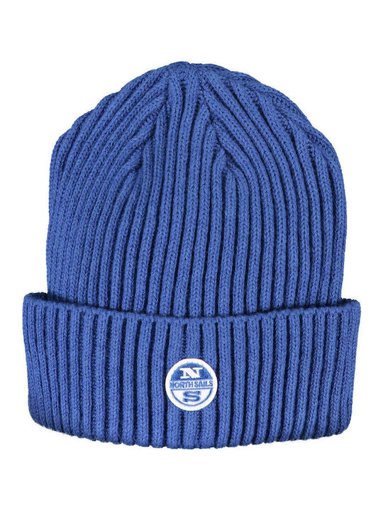 North Sails Beanie Unisex Beanie Knitted in Blue color
