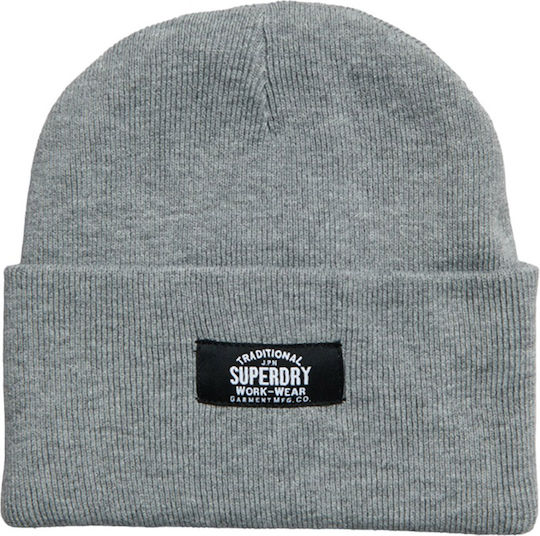 Classic Beanie Unisex Beanie Gestrickt in Gray Farbe