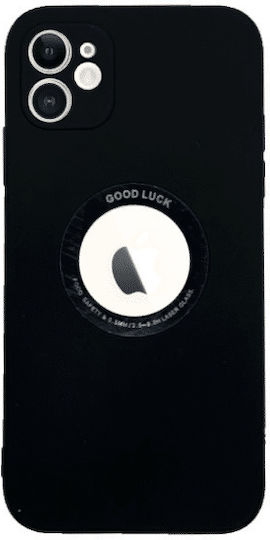 Nuon Umschlag Rückseite Silikon Schwarz (iPhone 14 Pro Max)