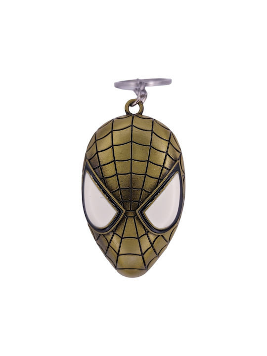 Keychain Spider-man Metallic Gold