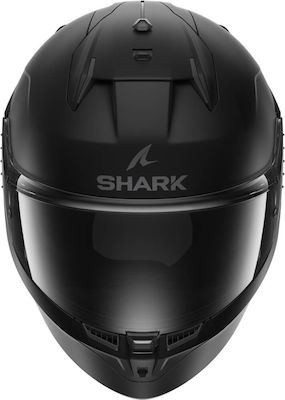 Shark D-skwal 3 Blank Black Mat Cască de motocicletă Față întreagă ECE 22.06 1540gr