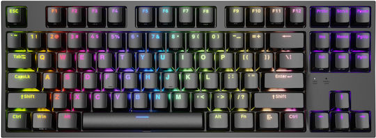 Genesis Thor 404 Gaming Mechanical Keyboard Tenkeyless with Kailh Box Brown switches and RGB lighting (English US)